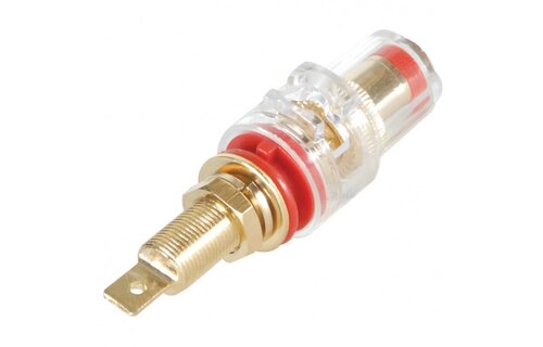 BPFI-G Fully Insulated Binding Post Pair Gold