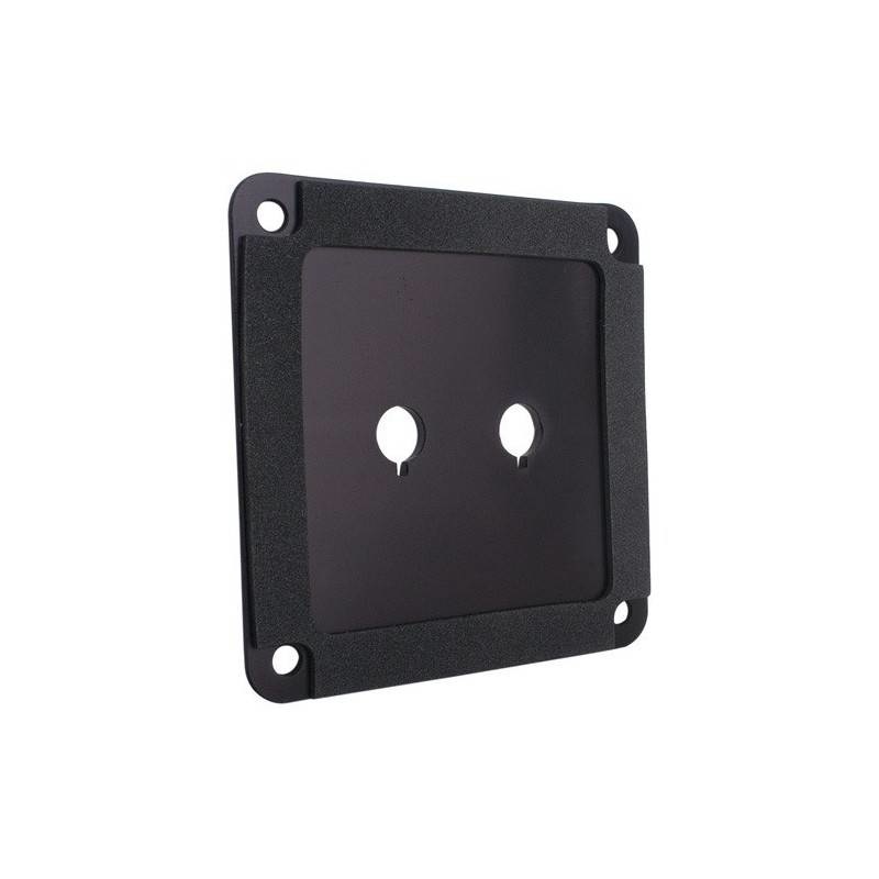 SBPP-BK Binding Post Plate Black Anodized