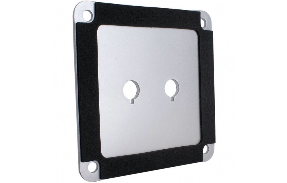 SBPP-SI Binding Post Plate Silver Anodized