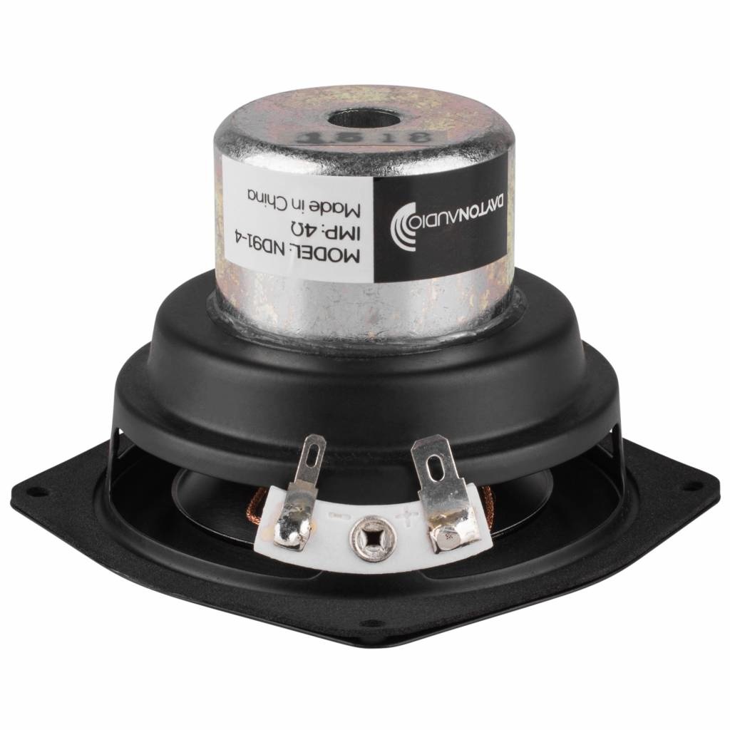 ND91-4 3-1/2" Aluminum Cone Full-Range Driver 4 Ohm