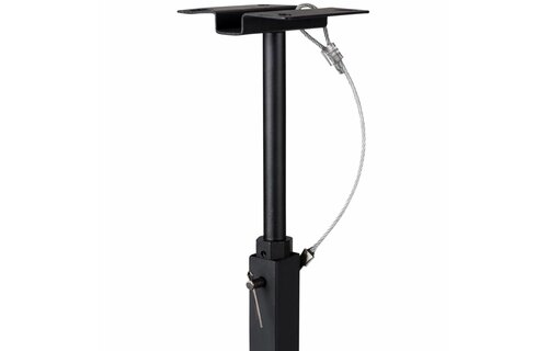 QS204PB 4-Way Pole Mount Speaker Bracket for QS204-4 Quadrant Speakers - Black