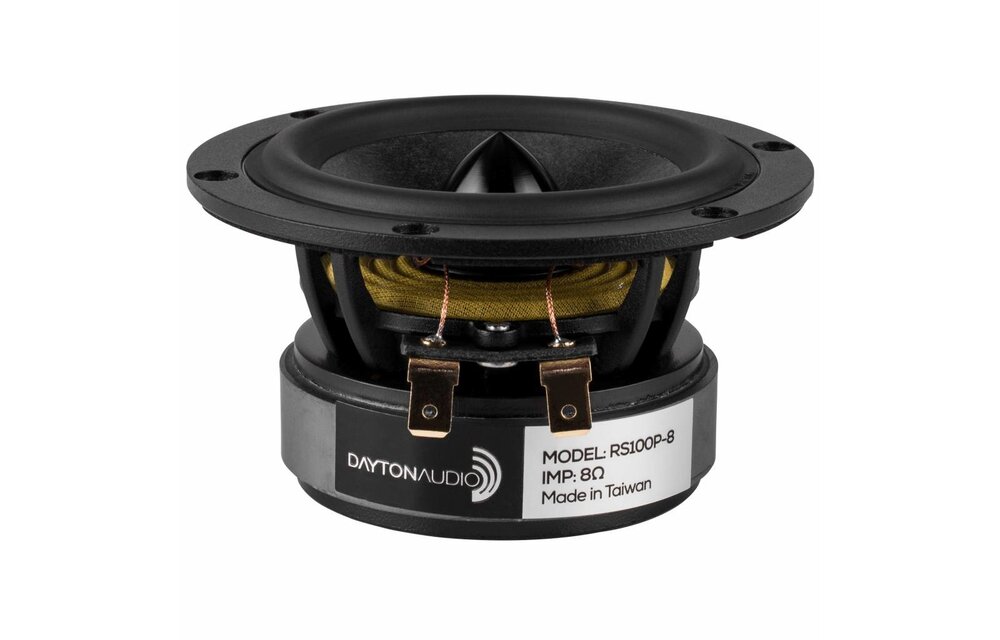 RS100P-8 4" Reference Paper Midwoofer 8 Ohm