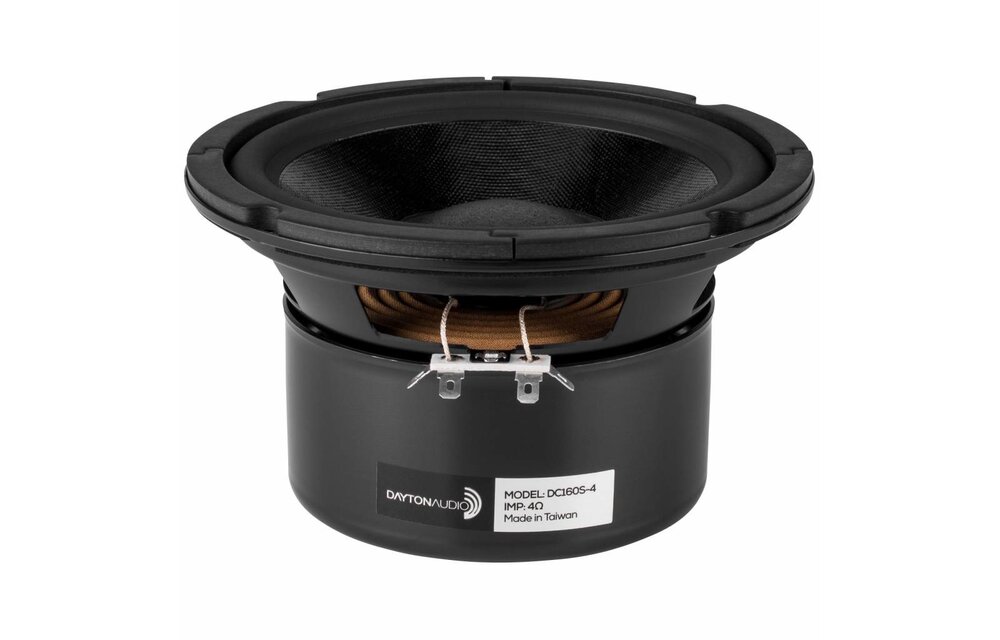 DC160S-4 6-1/2" Classic Shielded Woofer 4 Ohm
