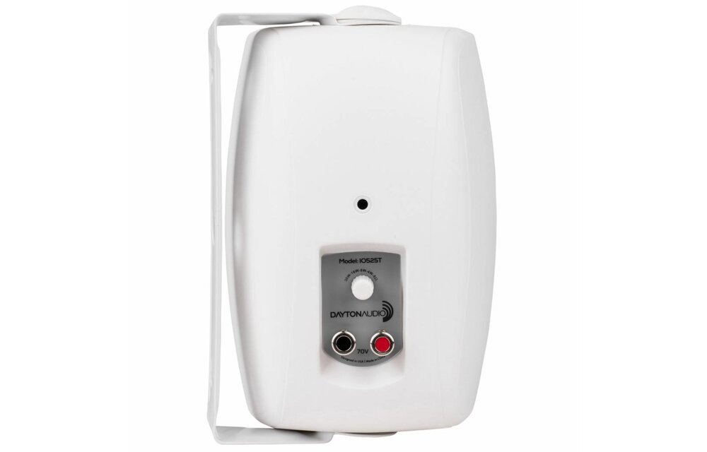 IO525WT 5-1/4" 2-Way 70V Indoor/Outdoor Speaker Pair White