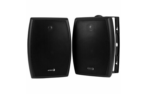 IO655BT 6-1/2" 2-Way 70V Indoor/Outdoor Speaker Pair Black