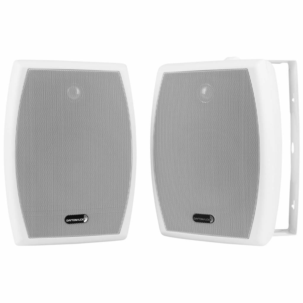 IO655WT 6-1/2" 2-Way 70V Indoor/Outdoor Speaker Pair White