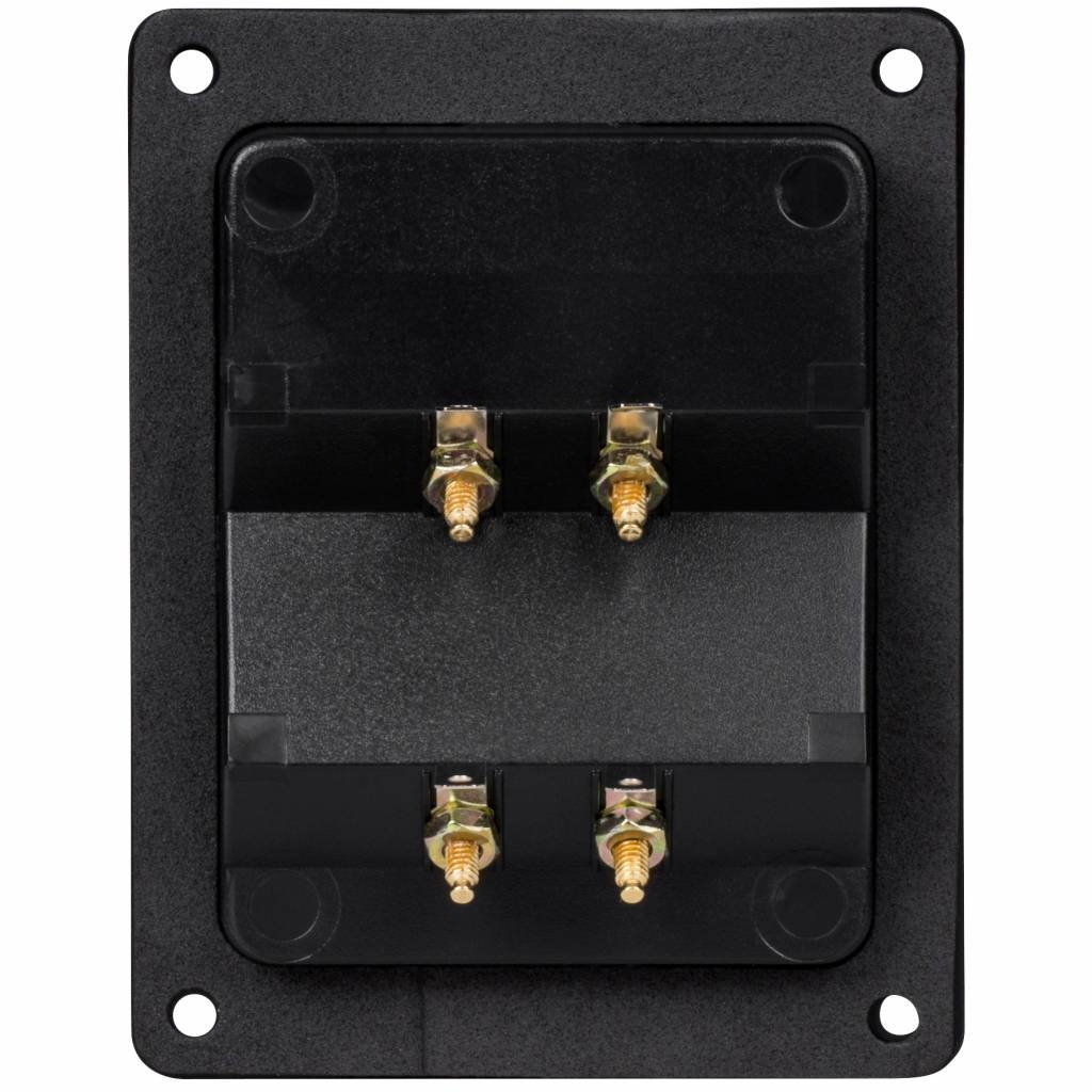 Gold Plated Bi-Amp Speaker Wire Terminal Cup Banana Binding Post