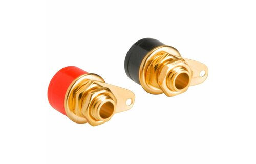 Gold Plated Banana Jack Pair