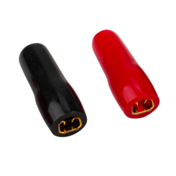 Gold 12 AWG 6.35 mm Female Disconnect Paar