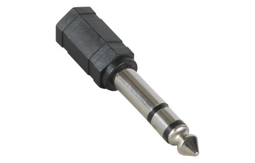 3.5mm Stereo Jack To 1/4" Stereo Plug Adapter