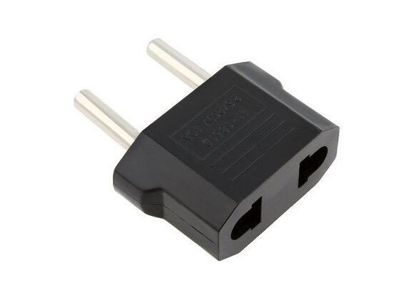 Universal USA to Europe Plug Adapter