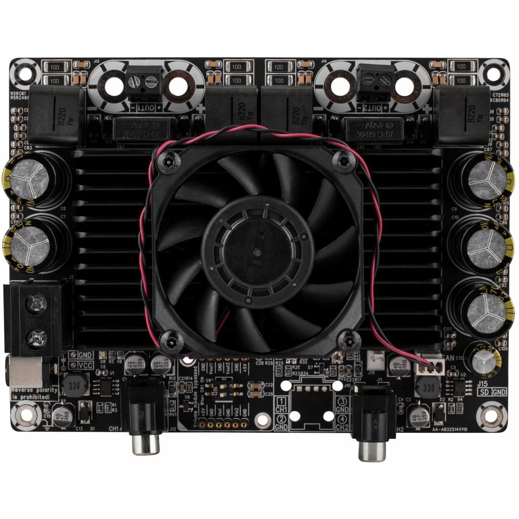 AA-AB32314 2x400W Class D Audio Amplifier Board - T-Amp