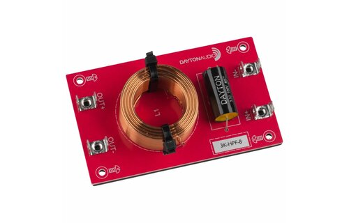 High Pass Speaker Crossover 12 dB/Octave, 8 Ohm