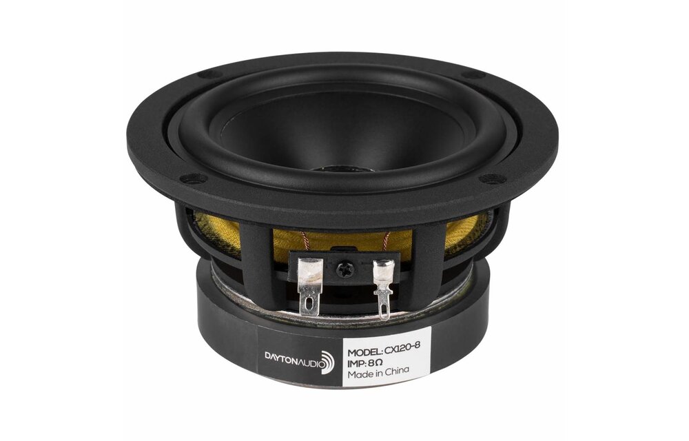 CX120-8 4" Coaxial Driver with 3/4" Silk Dome Tweeter 8 Ohm