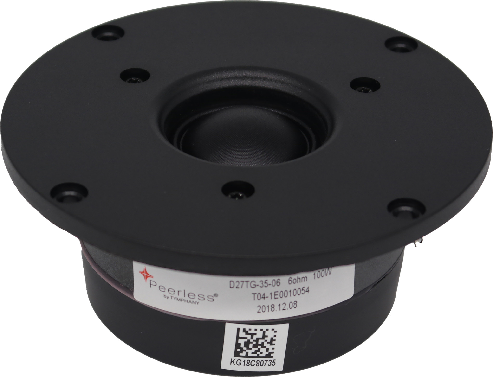 D27TG35-06 1" Silk Dome Tweeter