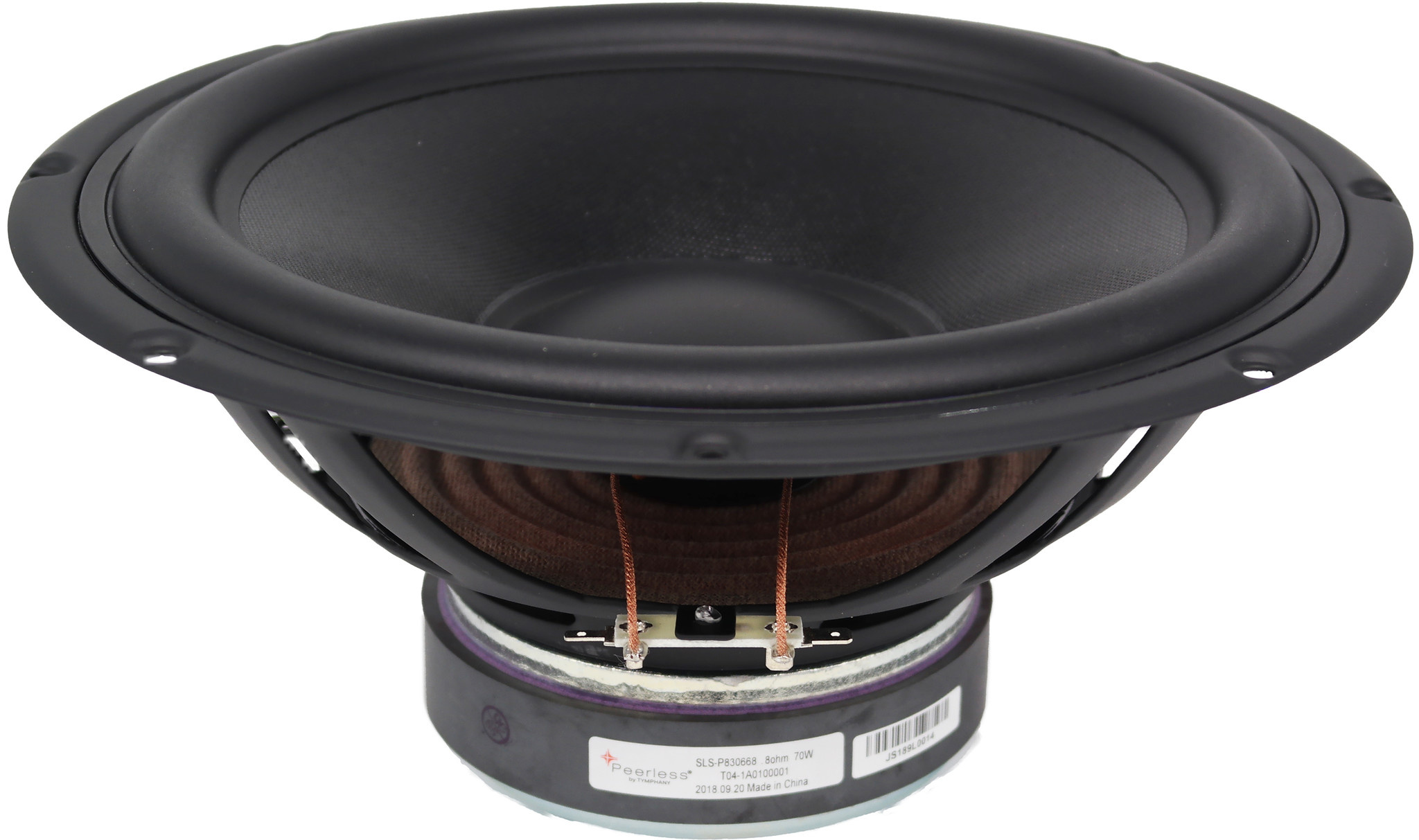 SLS-P830668 10" Paper Cone SLS Subwoofer