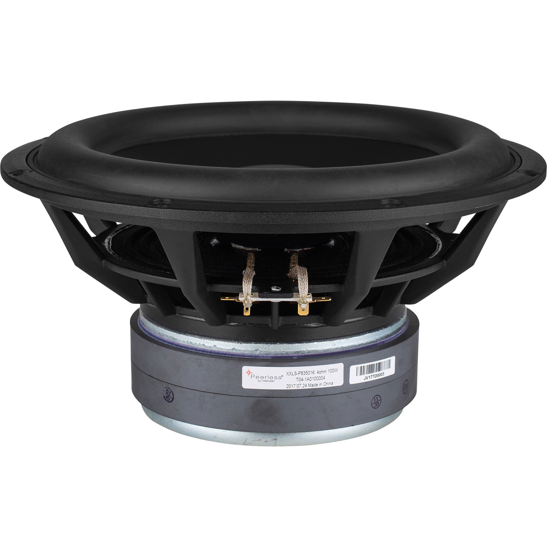 XXLS-P835016 10" Aluminium Cone XXLS Subwoofer