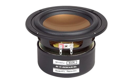 B4N 4" Aluminum Midbass Round Frame