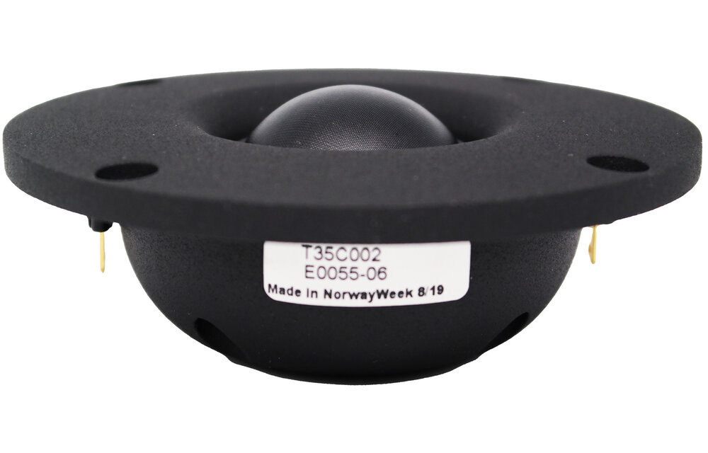 Excel T35C002 - E0055 1-1/2" Coated Fabric Dome Tweeter