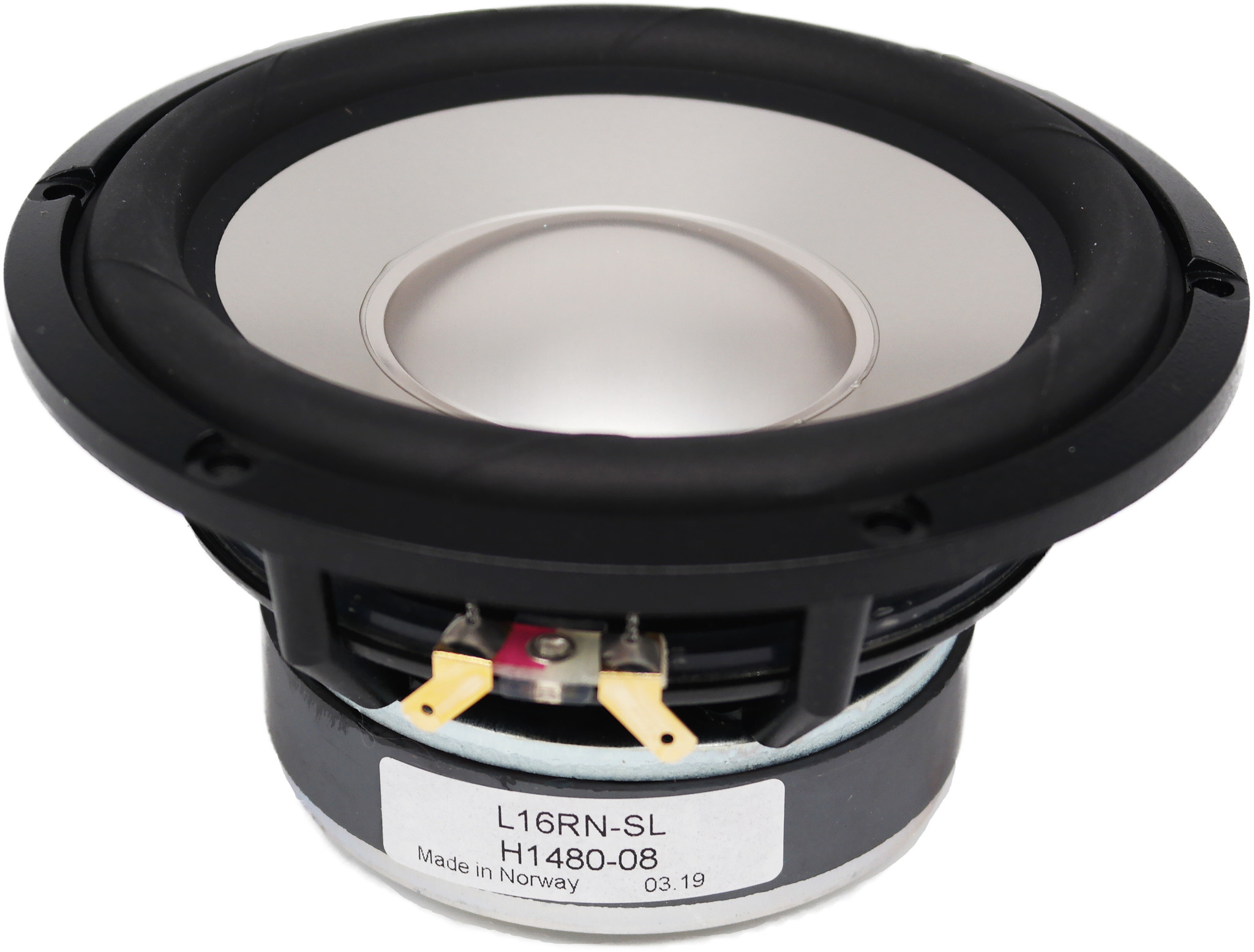 Prestige L16RN-SL - H1480 5" Aluminum Cone Woofer 8 Ohm