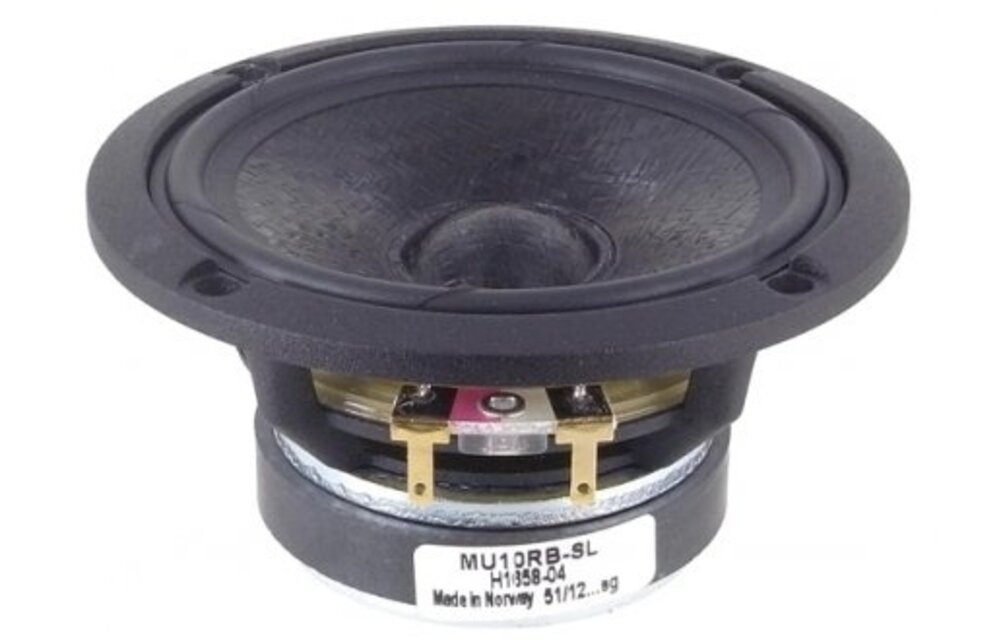 Prestige MU10RB-SL - H1658-04 4" Woven Poly Cone Midrange