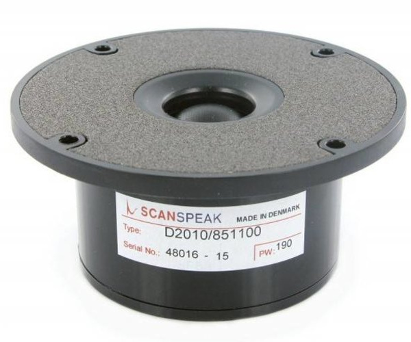 Classic D2010/851100 3/4" Textile Dome Tweeter