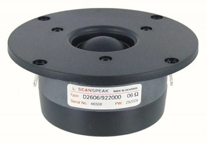 Discovery D2606/922000 1" Coated Textile Dome Tweeter