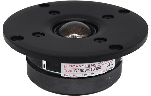 Discovery D2608/913000 1" Textile Dome Tweeter