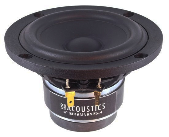 SB12MNRX25-4 4" Midrange Woofer