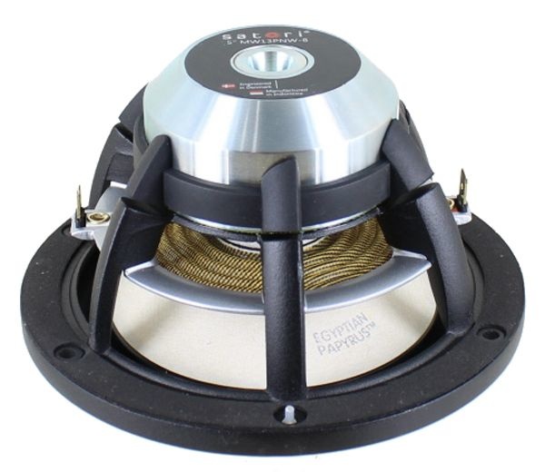Satori MW13PNW-8 5" White Egyptian Reed Cone Woofer