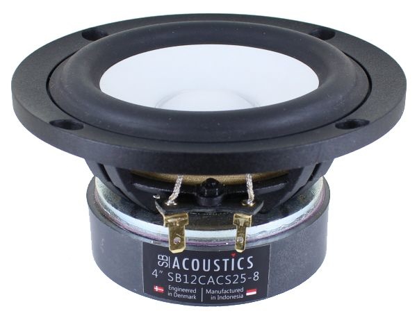 SB12CACS25-8 4" Ceramic Woofer