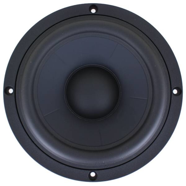 SB17NBAC35-4 6" Black Aluminum Cone Woofer