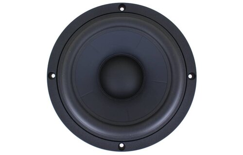 SB17NBAC35-8 6" Black Aluminum Cone Woofer
