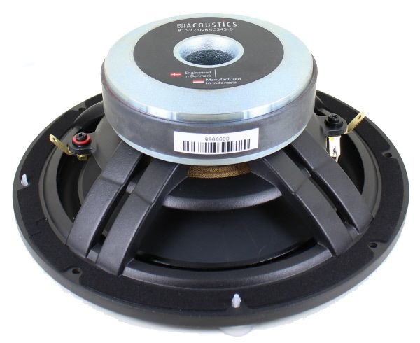 SB23NBACS45-8 8" Black Aluminum Cone Woofer