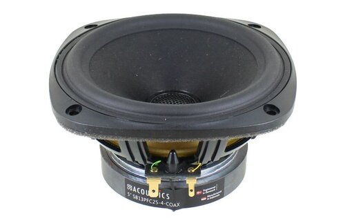SB13PFC25-4-COAX 5" Paper Cone Coaxial