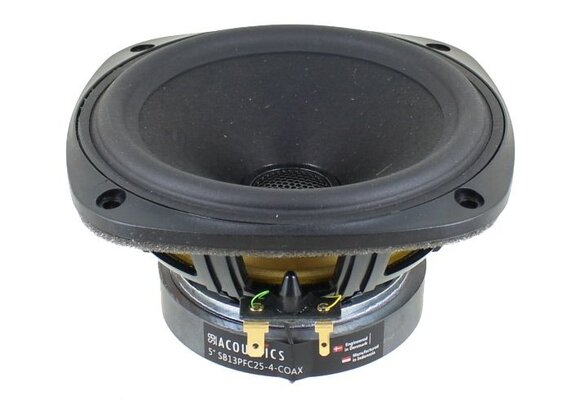 SB13PFC25-4-COAX Coaxial Woofer