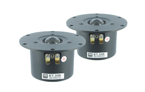 Elite ET 338-110 1" Dome Tweeter Matched Pair
