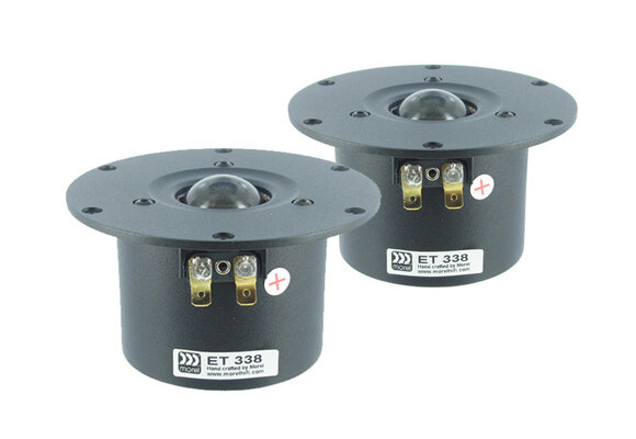 Elite ET 338-110 Dome Tweeter Matched Pair