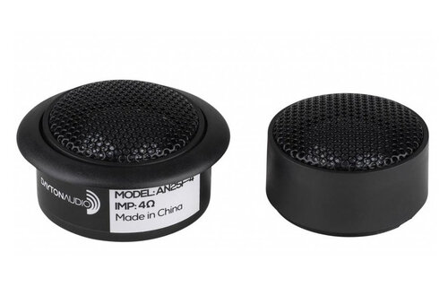 AN25F-4 1" Soft Dome Neodymium Car Audio Tweeter Pair 4 Ohm