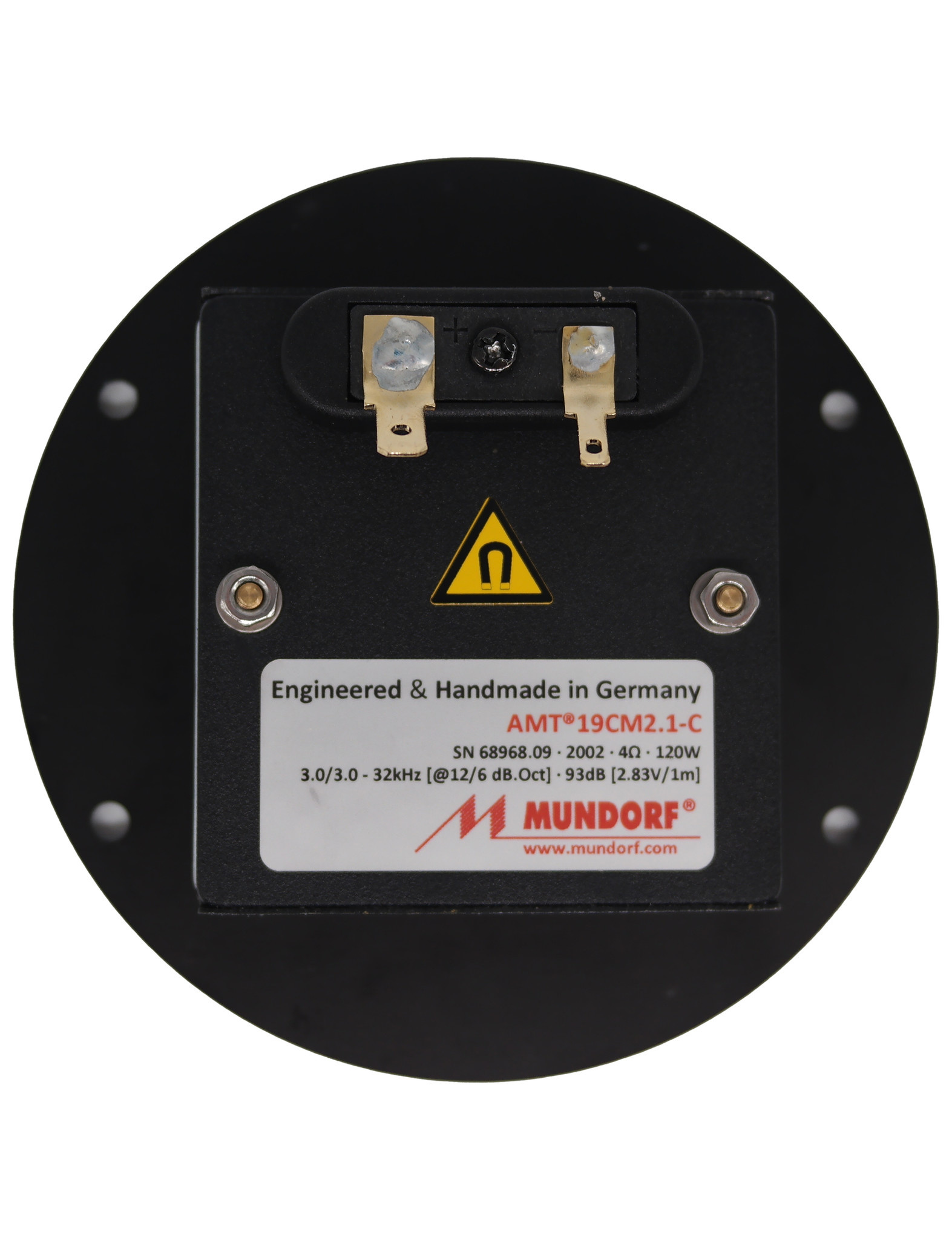 AMT19CM2.1-C Air Motion Hochtöner (AMT) 4 Ohm