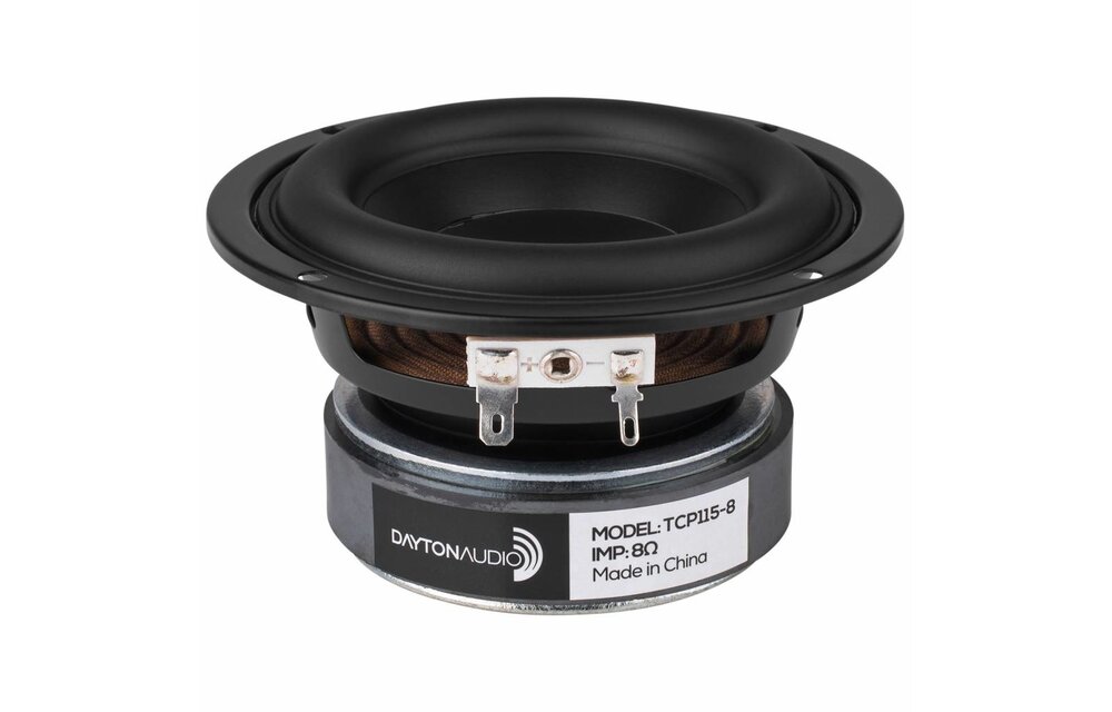 TCP115-8 4" Treated Paper Cone Woofer