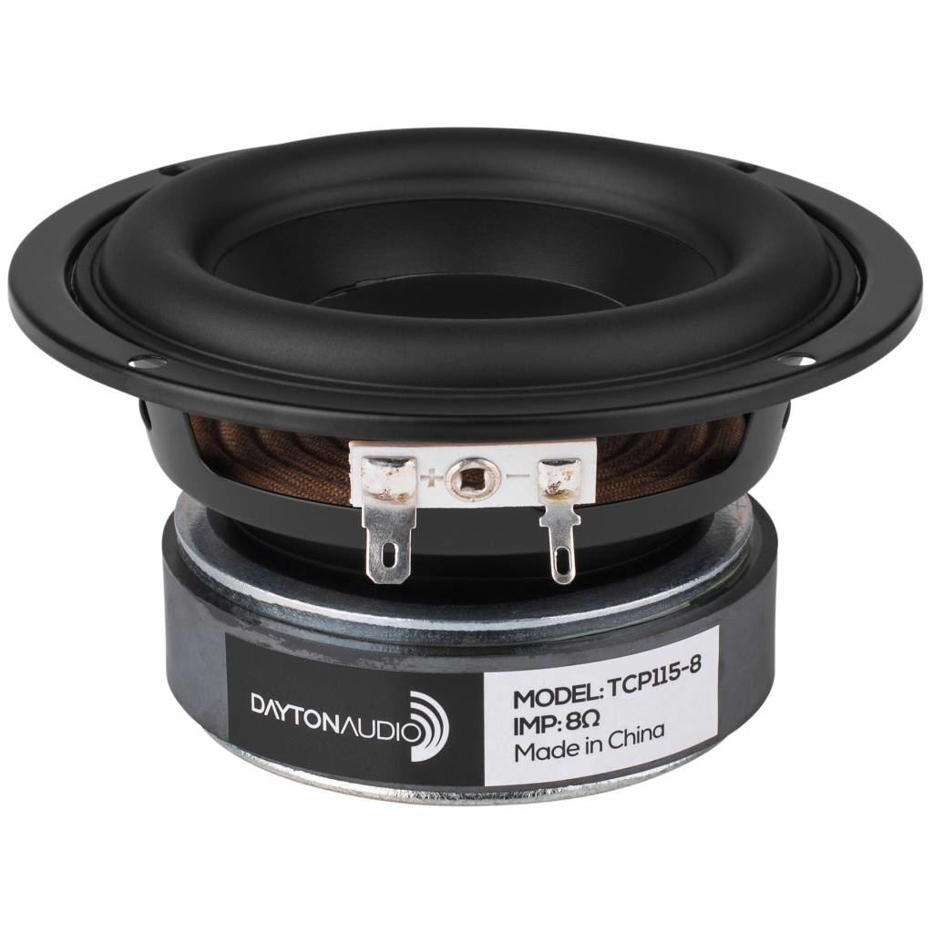 TCP115-8 4" Treated Paper Cone Woofer