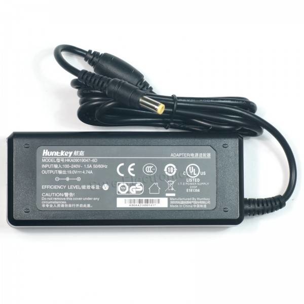 19V 4.74A 90W AC/DC Power Adapter