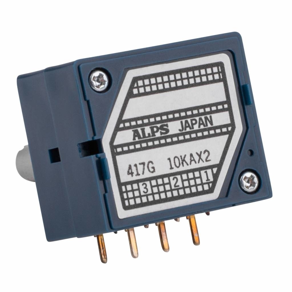 Audio Taper Stereo Potentiometer 1/4'' Shaft