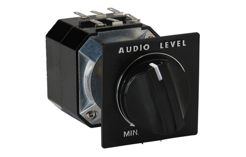 Speaker L-Pad Attenuator 50W Stereo 1" Shaft 8 Ohm