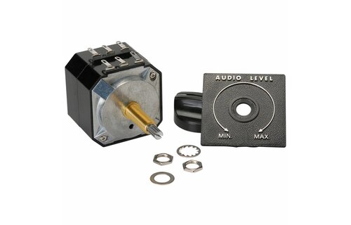 Speaker L-Pad Attenuator 50W Stereo 1" Shaft 8 Ohm