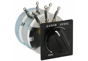 L-Pad Attenuator 1" Shaft 8 Ohm