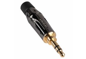 Amphenol KS3PC-AU 3.5mm Stereo Mini Plug Black / Gold