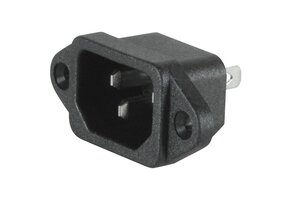 IEC AC Power Jack Chassis Mount