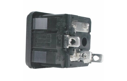 IEC AC Power Jack Chassis Mount with 10A Fuse Holder